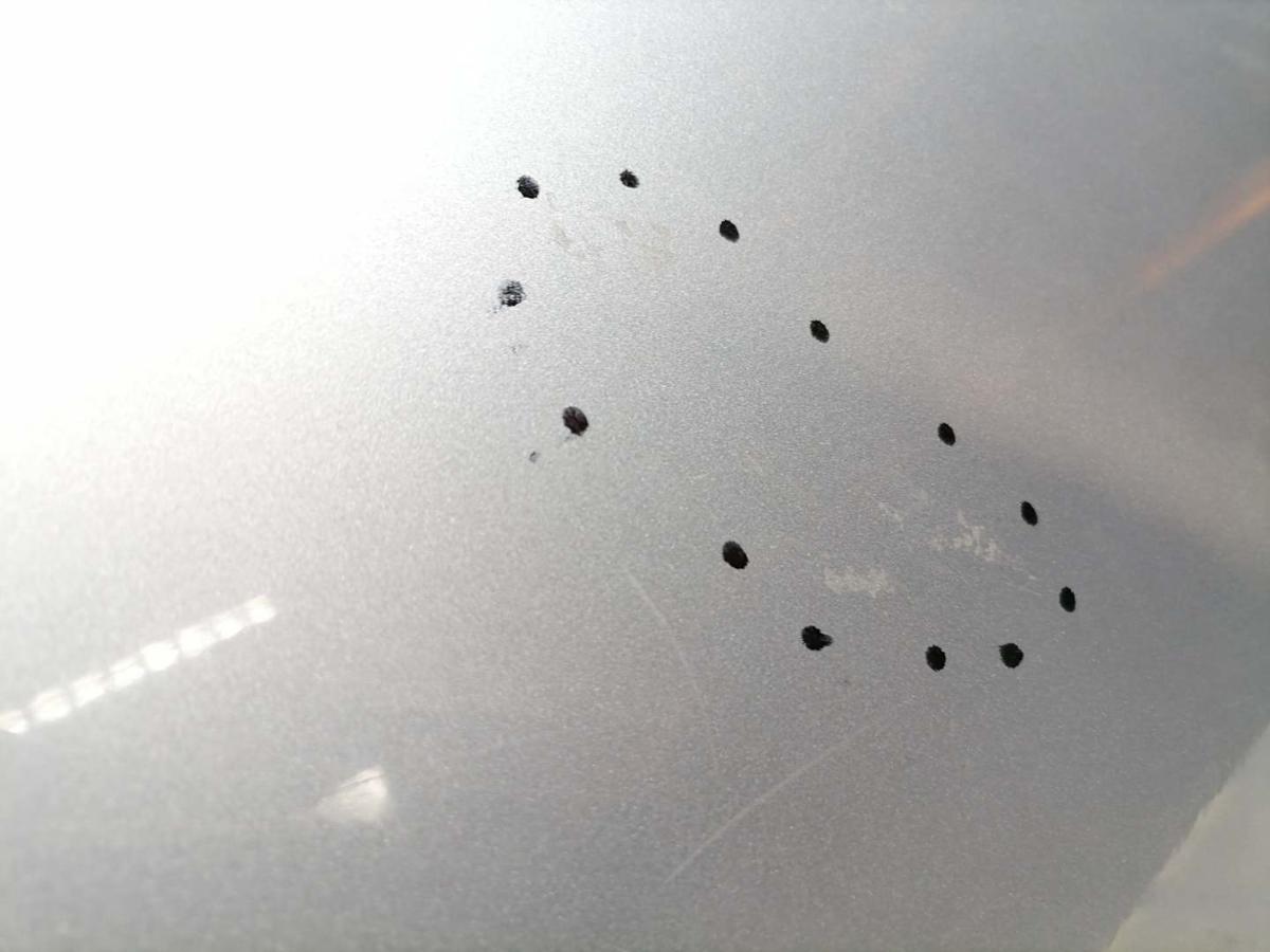 Opel Astra H original T&uuml;r hinten links 4AU Lichtsilber runder Stecker Kombi BJ06